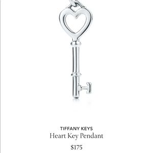 ❌SOLD❌  Tiffany & Co Heart Key Mini